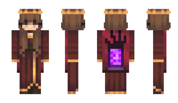 Minecraft skin herobrianlez