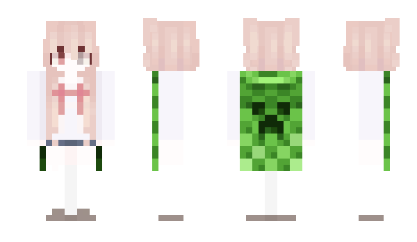 Minecraft skin cultivada