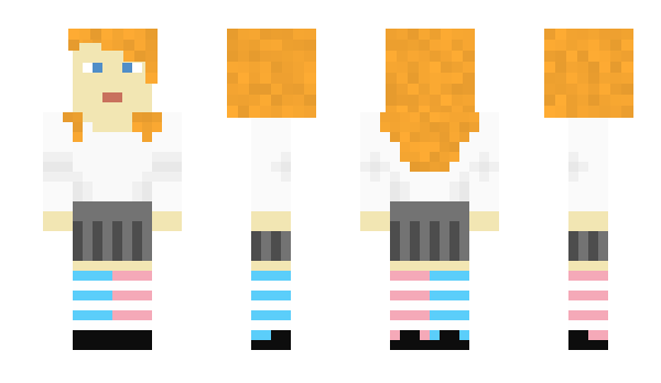 Minecraft skin Vibia