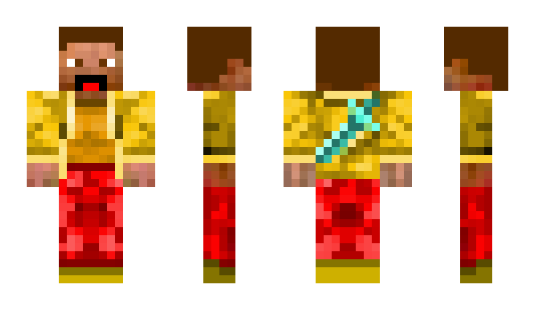 Minecraft skin Alex35zombi