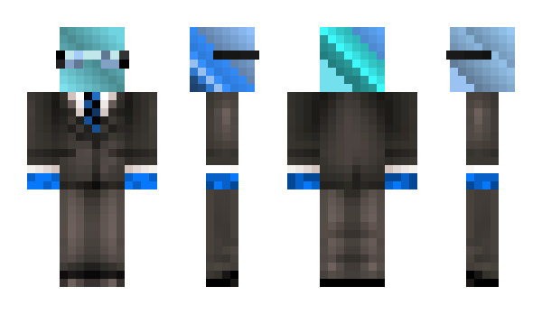 Minecraft skin bluelight29