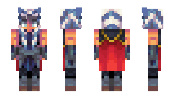 Minecraft skin Asuha
