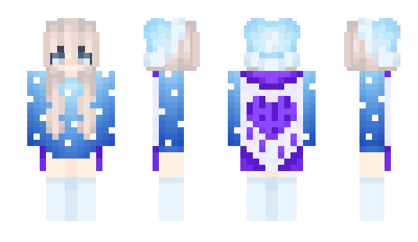 Minecraft skin Fiolken