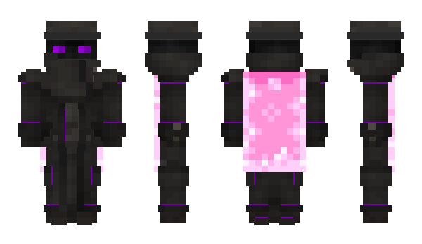 Minecraft skin GalacticPurple