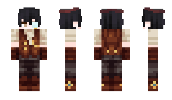 Minecraft skin MrArisa