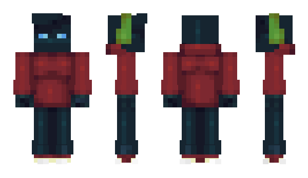 Minecraft skin 3JlouZoGa