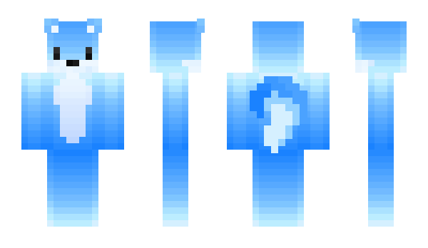 Minecraft скін по ніку BlueFoxys