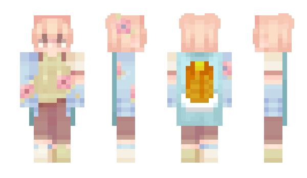 Minecraft скін по ніку FlowerCatapult