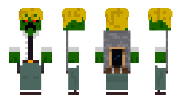 Minecraft skin wheapycreeper111