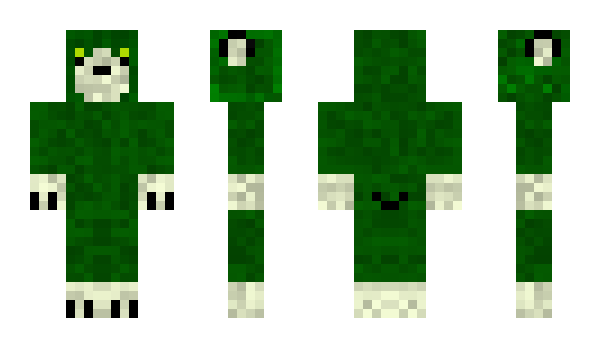 Minecraft skin Greenbear