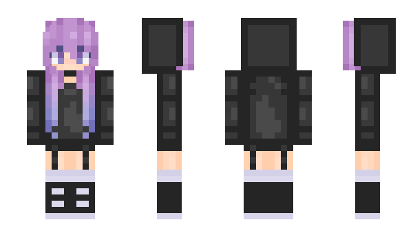 Minecraft skin creeperqueen127