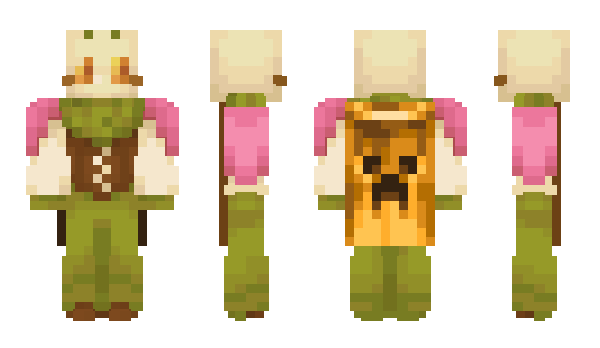 Minecraft skin Tatertotgamr