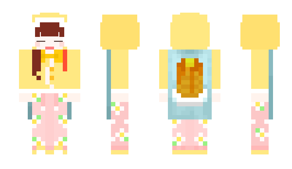 Minecraft skin xiaohuanQVQ