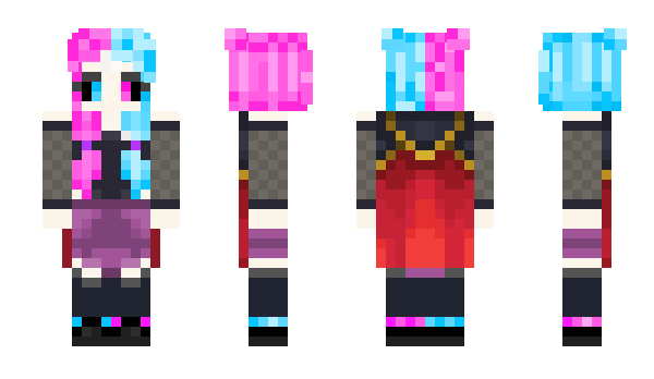 Minecraft skin Nyx_Lux