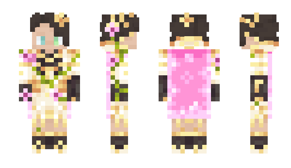 Minecraft skin moniXm1ne_