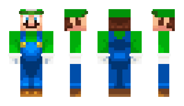 Minecraft skin Luigi93