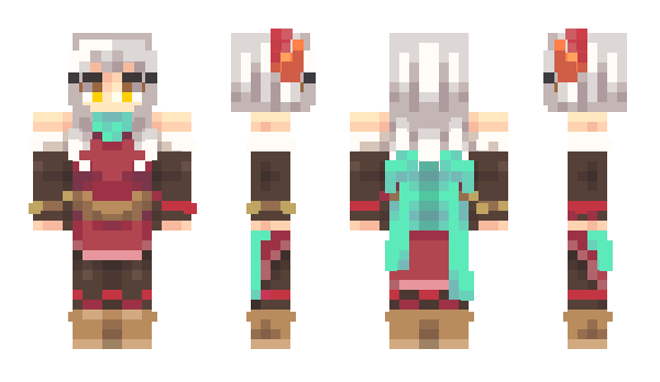 Minecraft skin Yfle