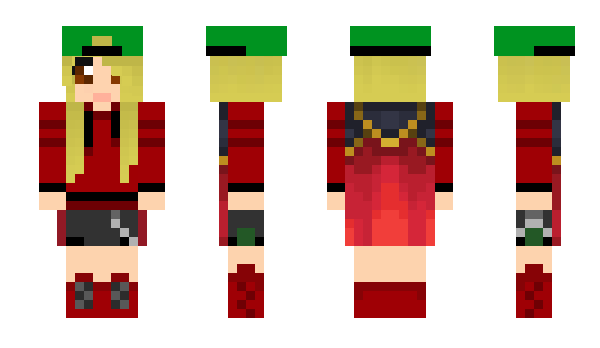 Minecraft skin Tigersina