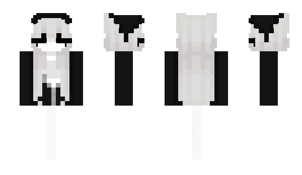 Minecraft skin Ophelie