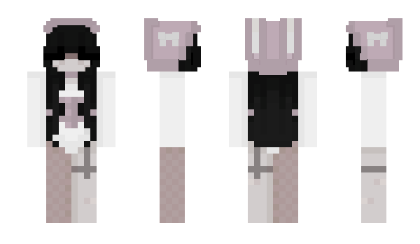 Minecraft skin Bu4ny_L0v3r7r