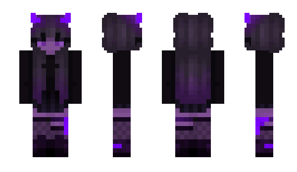Minecraft skin violetuce