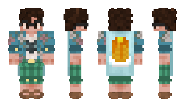 Minecraft скин по нику Calloweeeee