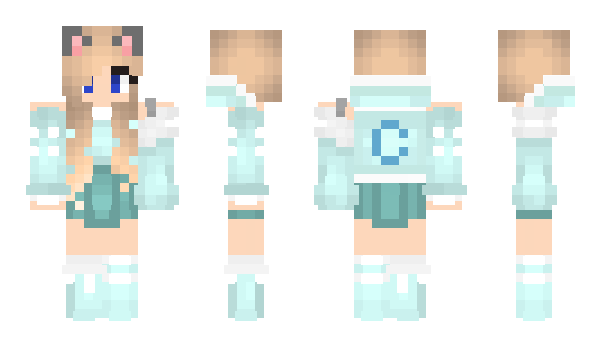 Minecraft skin Gamer_Kirsten