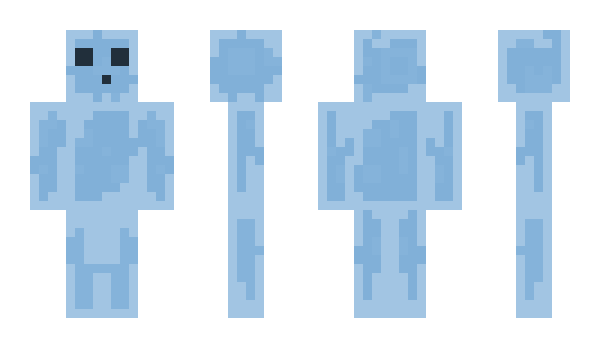 Minecraft skin Blue__Slime