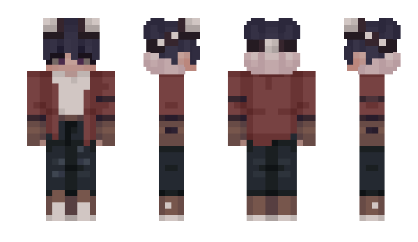 Minecraft skin StarlitRobyn
