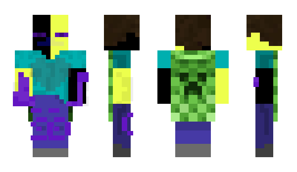 Minecraft skin YELLOWEND