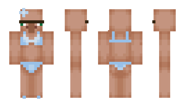 Minecraft skin ilovemeganfox6