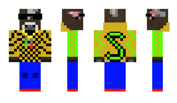 Minecraft skin PaRoq