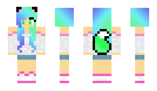 Minecraft skin N_Yoshi