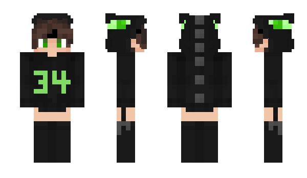 Minecraft skin GreenT34