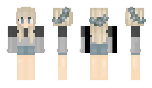 Minecraft skin Ixvia