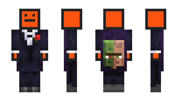 Minecraft skin Squarcles