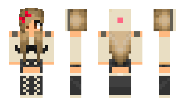 Minecraft skin Katieka