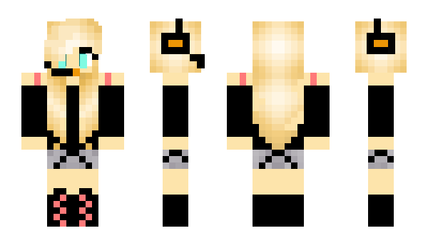 Minecraft skin Quinnybob1