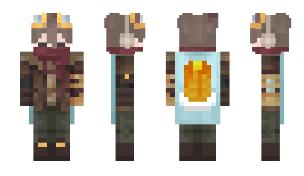 Minecraft skin ajef