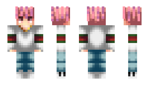 Minecraft skin LittleScar