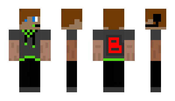 Minecraft skin pokerist