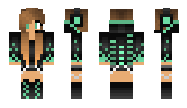 Minecraft skin ErikaKissa