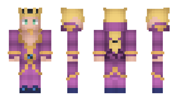 Minecraft skin GiorunoGiovanna