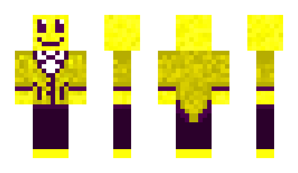 Minecraft skin Yellow_8