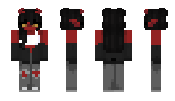 Minecraft skin luanalatte