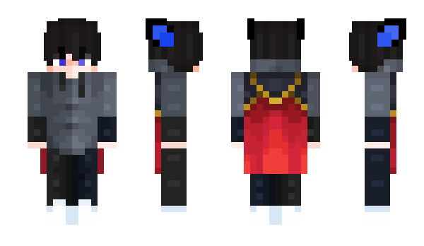 Minecraft skin _Ketsui