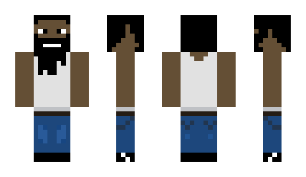 Minecraft skin cornCM