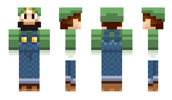 Minecraft скін по ніку Lperson_9