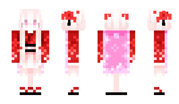 Minecraft скин по нику LinhXinhYeu