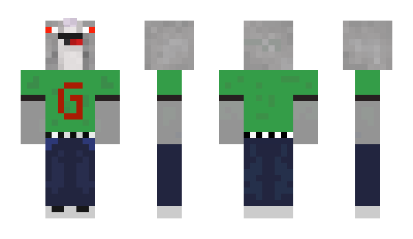 Minecraft skin grbear